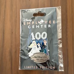Disney DEC Celebrating 100 Years Frozen Elsa Anna Olaf pin LE 250