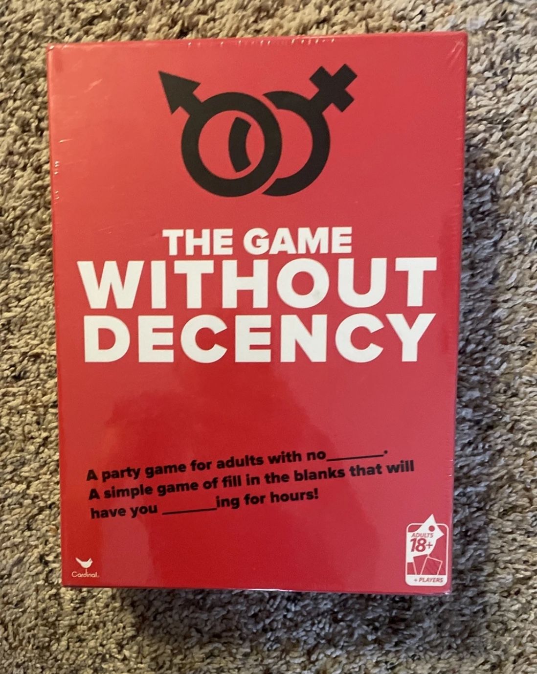 The Game Without Decency Board Game Adults Party Against Humanity NEW SEALED