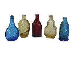 Stain Glass Bottles / Individually, Priced And Sold.