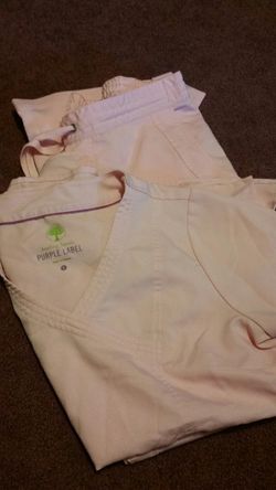 Women's pink scrubs
