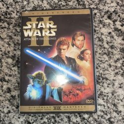 Star Wars episode II Attack Of The Clones DVD 2002
