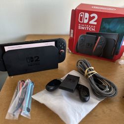 NINTENDO SWITCH 2 – LIKE NEW | COMPLETE BOX SET (MINT)