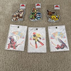 Pokemon Official Stickers From Japan