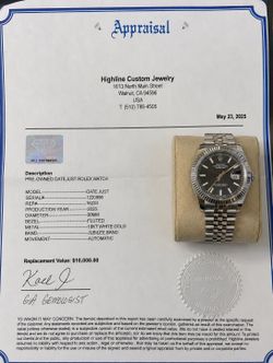 Rolex black Face