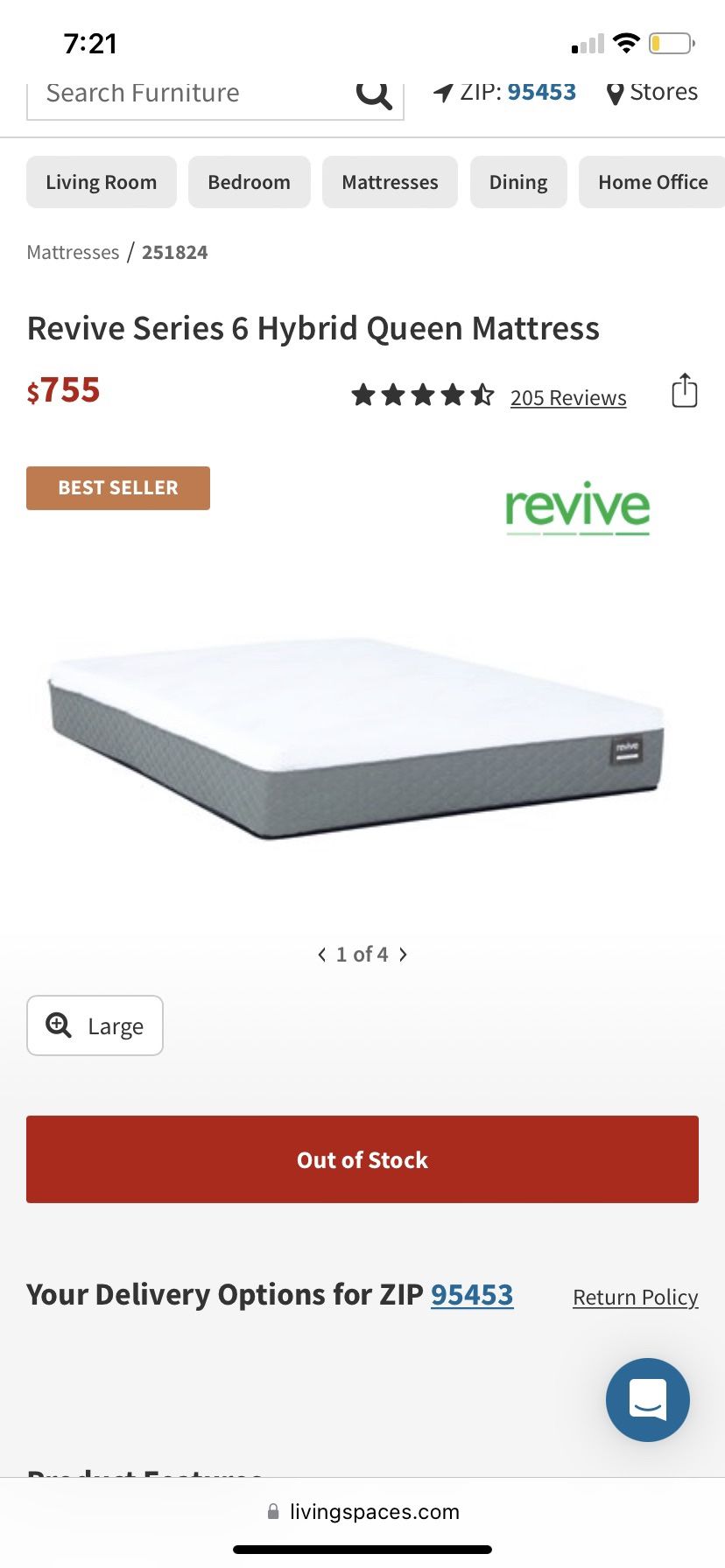 Queen size Mattress -$700 Value