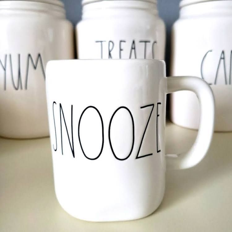 Rae Dunn Snooze Coffee Mug 