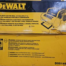 DEWALT
4.5 Gal. Portable Electric Air Compressor