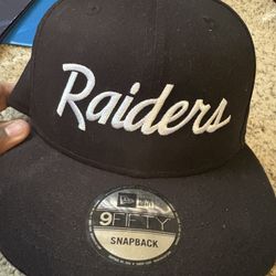 SnapBack Raiders Hat