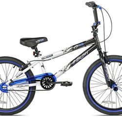 Kent 20" Ambush BMX Child Bicycle, 20" Wheels, Ages 7-14, Blue