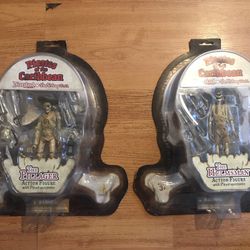 Pirates of the Caribbean Disneyland Action Figures Vintage 