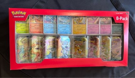 Costco Prismatic Evolutions Tins