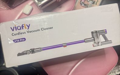 VIAFLY V16 PRO Cordless Vacuum Cleaner 8-in-1 Wireless for Carpet/Hard Floor Color Purple