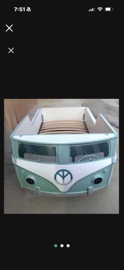 Twin Size bed VW Car Bed Mattress Not Included $350firm no lower don’t ask retail over $2000 Cash Only East Palmdale