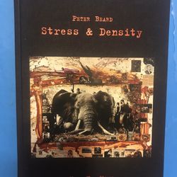 Very nice STRESS & DENSITY By Peter Beard - Hardcover, German & English