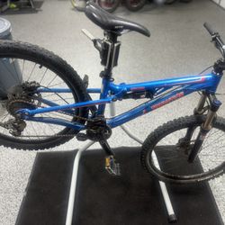 24” transition ripcord youth  full suspension moutian bike