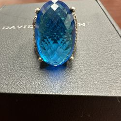 David Yurman Blue Topaz