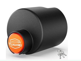 2026 Tlvuvmo Universal Trailer Hitch Locks For 2 5/16" & 2" & 1 7/8" Couplers, All Enclosed Heavy Duty Coupler Lock, Anti -Theft Steel Tongue Lock For