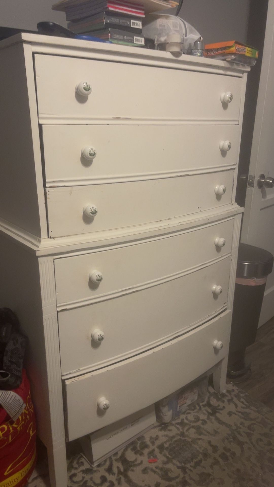 White Dresser