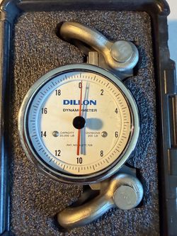 Dillon Dynamometer 20,000 LB Capacity