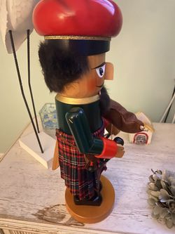 Steinbach German Nutcracker Scottish Bagpiper