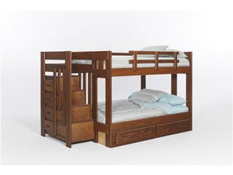 Twin full cherry Bunkbed!