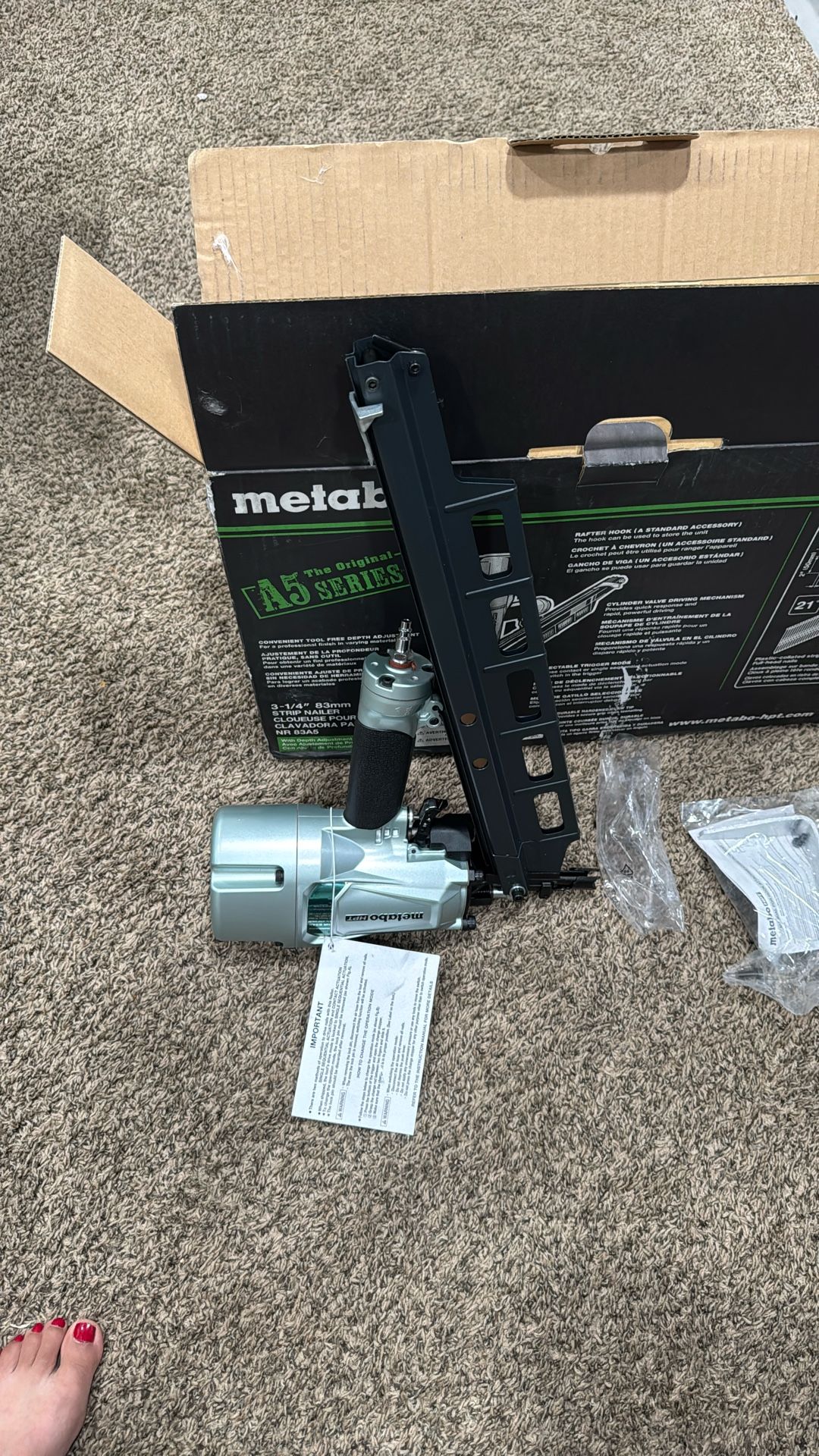 Metabo- Strip Nailer 