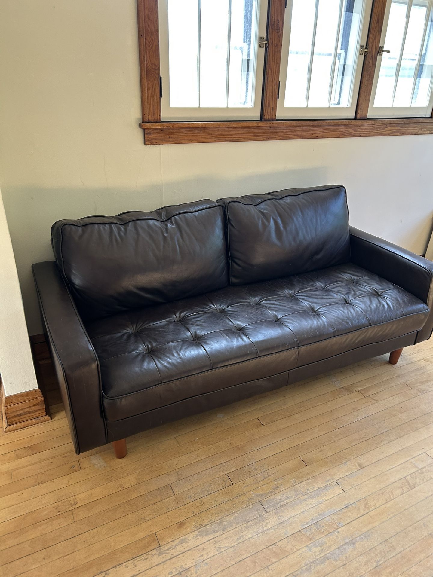 Leather Couch