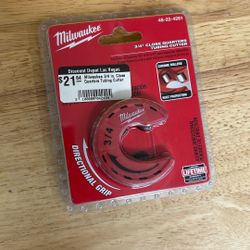 Milwaukee Tubing Cutter