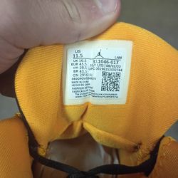 Jordan dub zero black taxi