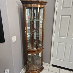 Elegant Corner Cabinet