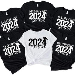 Graduation Class Of 2024 Tshirts / Shirts 