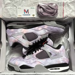 Air Jordan 4 Zen Master Men’s Size 13 Europe Exclusive OG Nike Air Undefeated White Cement Grape 5 Tokyo Reimagined Black Metallic Travis Scott 1 Low