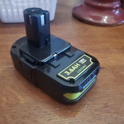 Replacement for Ryobi 18V Battery 3.6ah Batteries Replacement for Ryobi One 18V Cordless