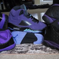 Air Jordan Purple Retros