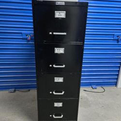 Narrow Metal File Cabinet 22 Inches Deep X 15 W