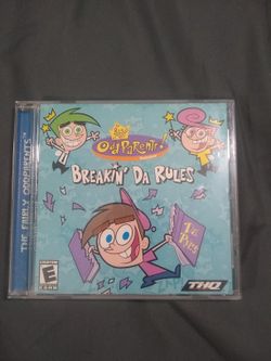 PC CD ROM THE FAIRLY ODDPARENTS BREAKING THE RULES GAME