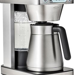 OXO Brew 12-Cup Coffee Maker With Podless Single-Serve Function,Silver