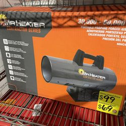 Mr Heater Portable Propane Forced Air Heater 