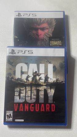 Black Mith Wukong & Call of Duty Vanguard PS5