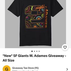 *New* SF Giants W. Adames Giveaway