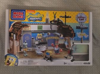 MEGA BLOCKS Sponge Bob Square Pants KrustyKrab Attack