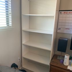 Book Shelf 6ft Tall 5 Levels Plus Top
