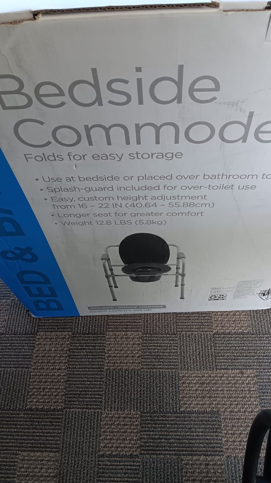 Bedside Commodore Toilet Seat
