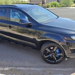 Audi Q7 Murdered Out 2015 