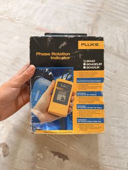 Fluke 9040 Phase Rotation Indicator — NEW, Complete in Box (Retails $450+)