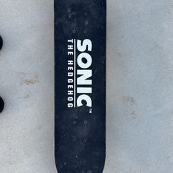 Sonic The Hedgehog Skateboard