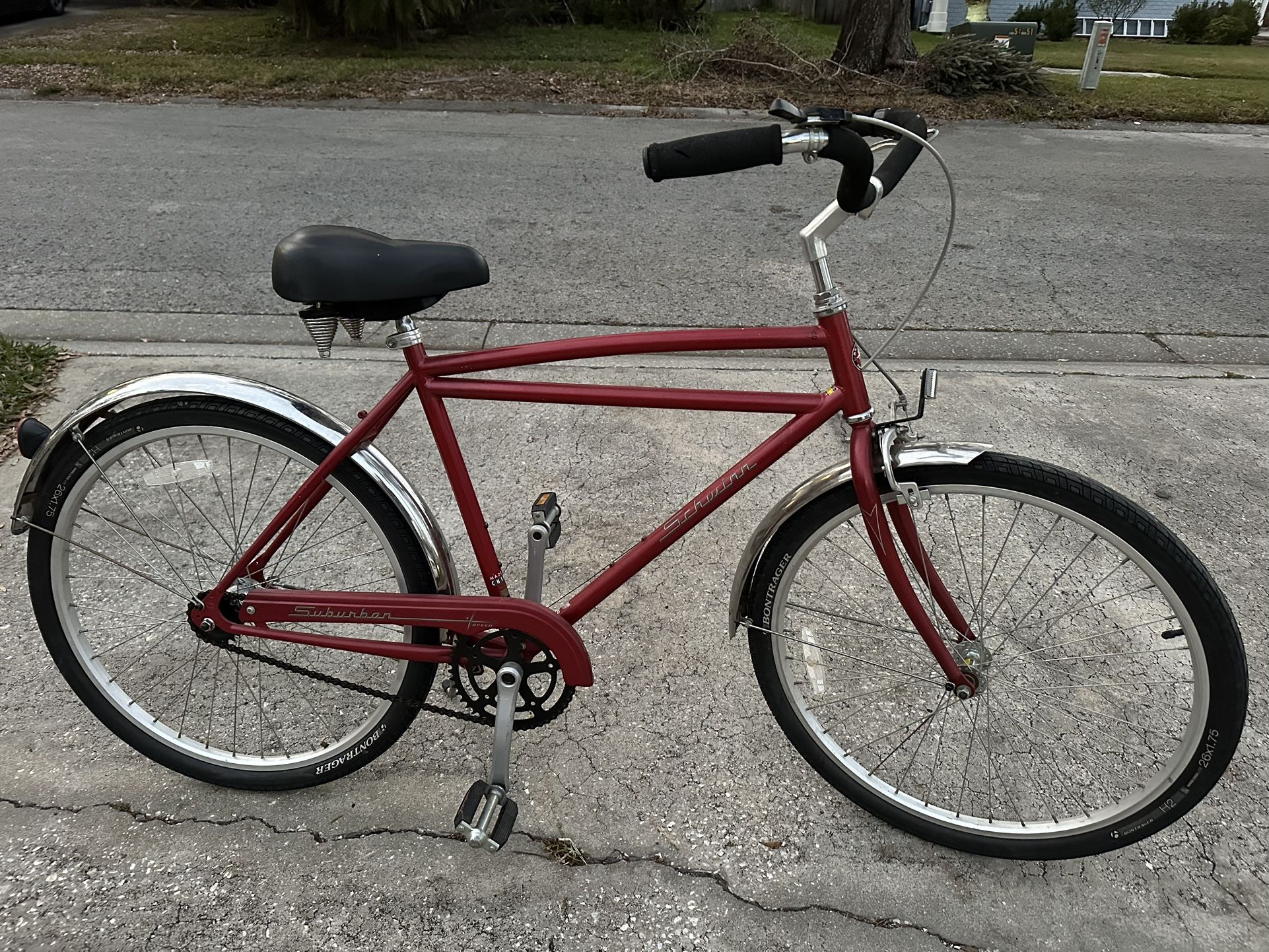 26 Inch Vintage Schwinn 3 Speed Cruiser