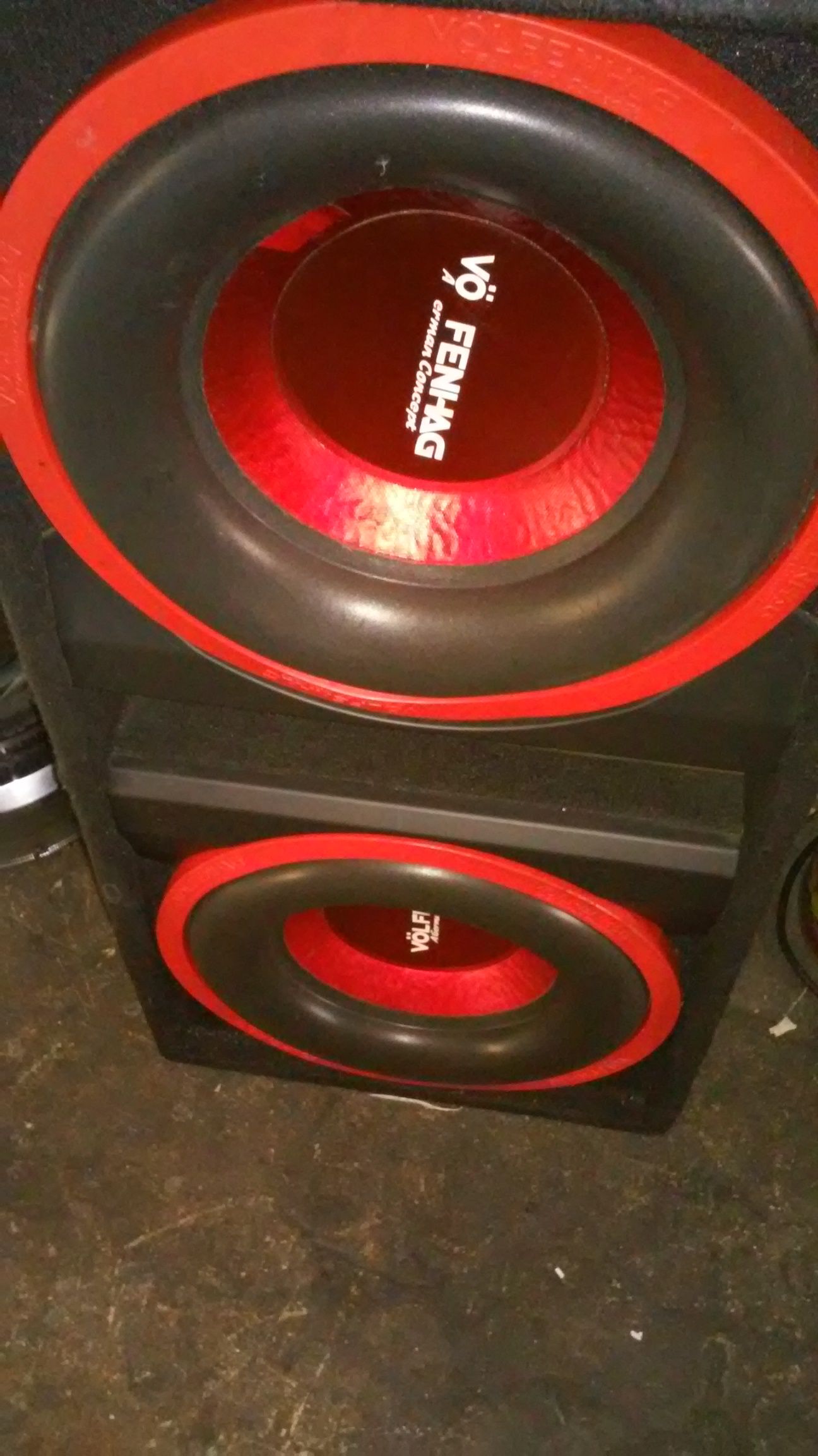 12"volfenhag competition german subwoofer 5000w