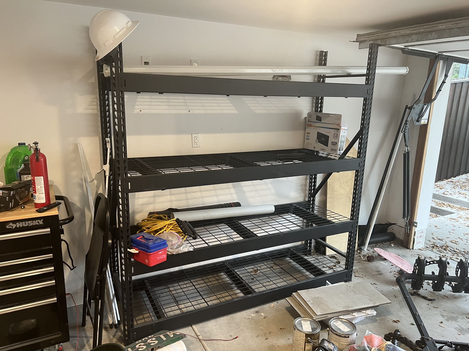 Metal Shelves For Garage (77”x78”)