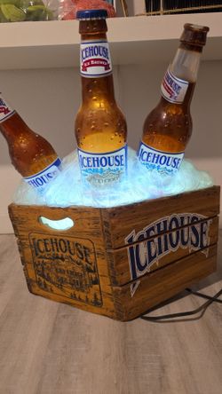 Icehouse hanging sign
